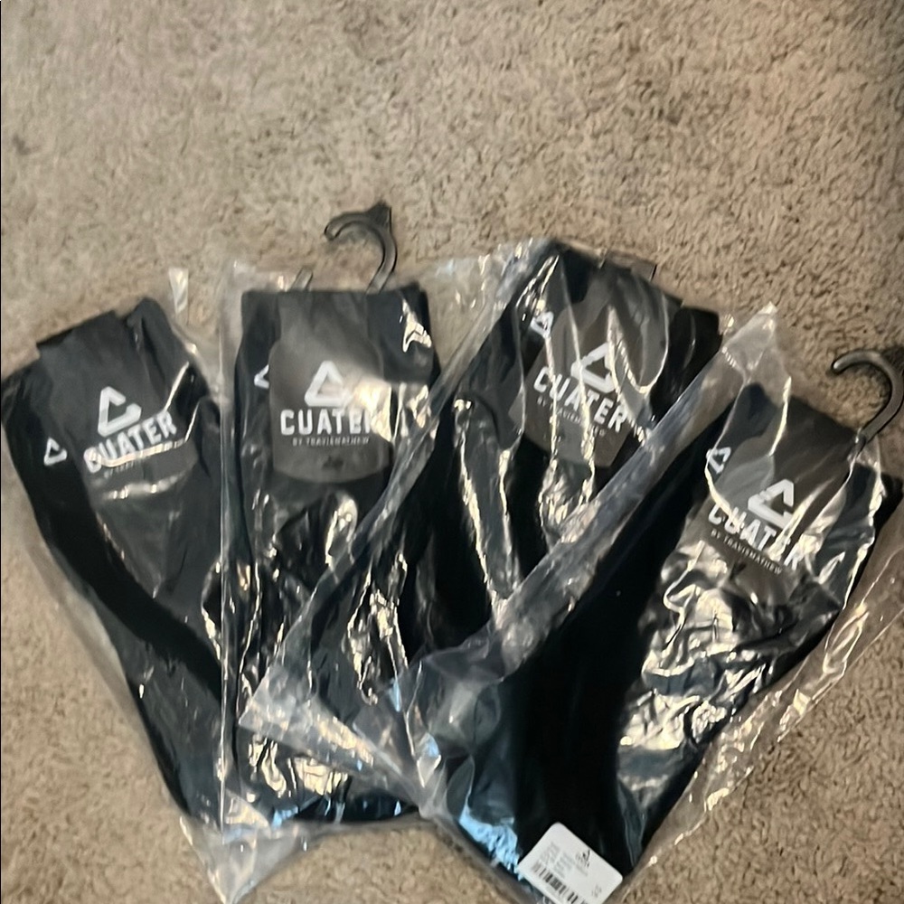 Black Athletic Socks for Men